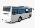 Yutong ZK5122XLH Bus with HQ interior 2021 3D 모델  back view