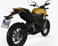 Zero Motorcycles DS ZF 2014 3D-Modell Rückansicht