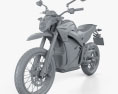 Zero Motorcycles DS ZF 2014 Modèle 3d clay render
