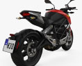 Zero Motorcycles SR-F 2024 3d model back view