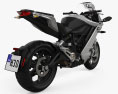 Zero Motorcycles SR S 2024 3Dモデル 後ろ姿