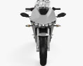 Zero Motorcycles SR S 2024 Modèle 3d vue frontale