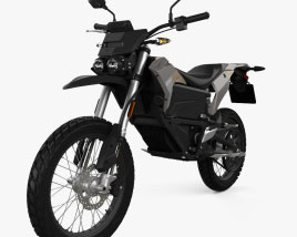 Zero-Motorcycles FX 2024 Modèle 3D