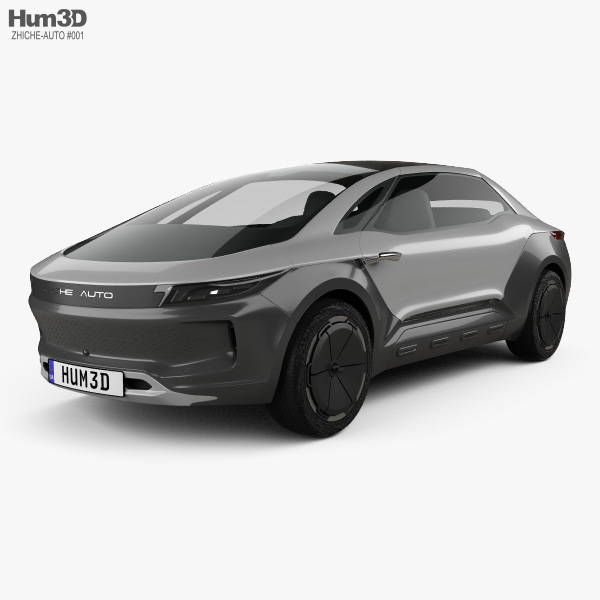Zhiche Auto MPV 2019 3D model