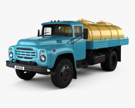 ZIL 130 Tanker Truck 1994 3D model