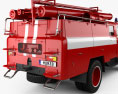 ЗИЛ-130 Пожарная машина 1994 3D модель