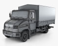 ZIL Bychok 5301 AO Truck 2015 3d model wire render