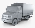 ZIL Bychok 5301 AO Truck 2015 3d model clay render