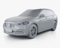 Zinoro 60H 2019 3D-Modell clay render