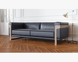 Modern Designer Sofa 3D модель