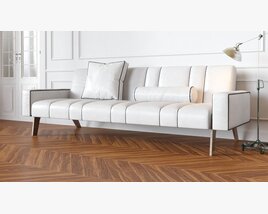 Modern Minimalist Sofa Modelo 3d