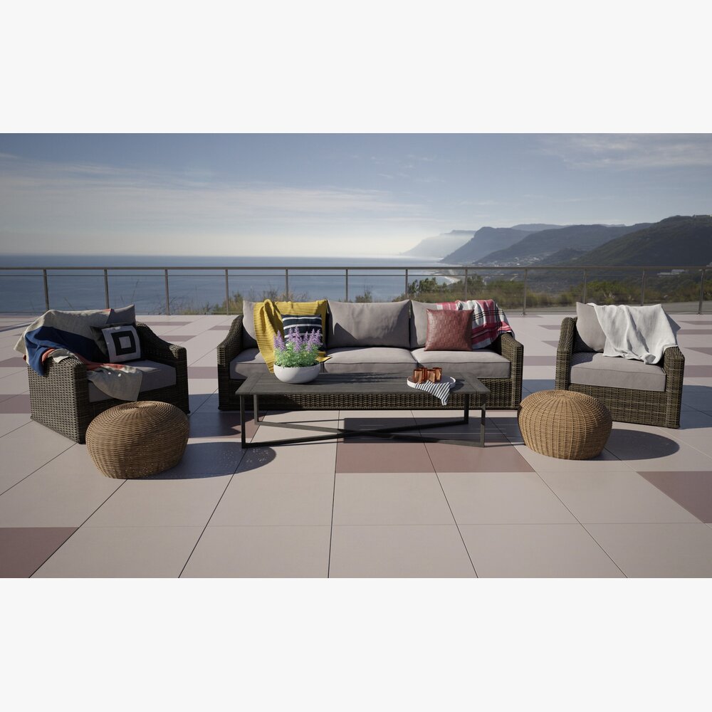 Outdoor Furniture 3D-Modell