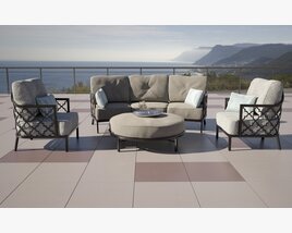 Outdoor Furniture 05 3D-Modell