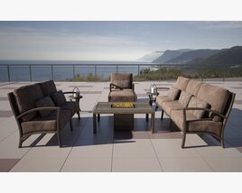 Outdoor Furniture 08 3D-Modell