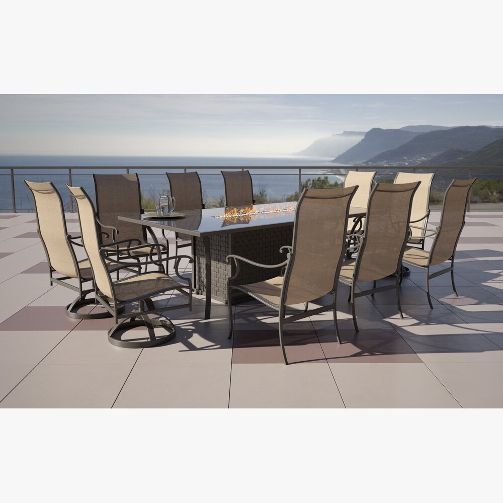Outdoor Furniture 11 3D-Modell