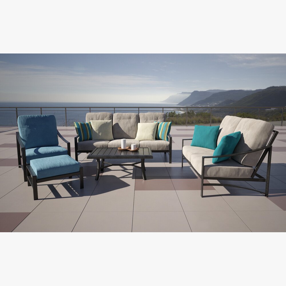 Outdoor Furniture 12 3D-Modell