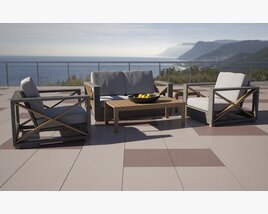 Outdoor Furniture 13 3D-Modell