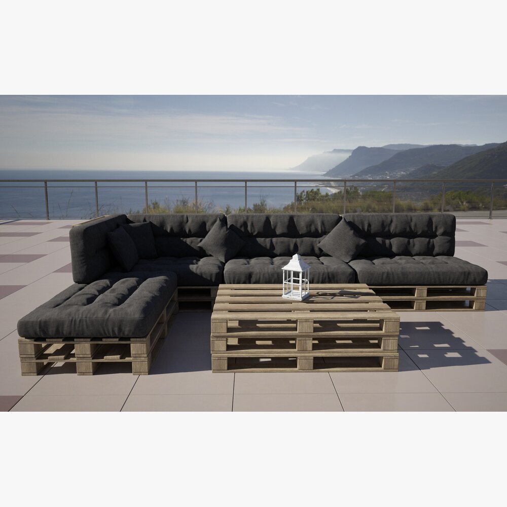 Outdoor Furniture 18 3D-Modell
