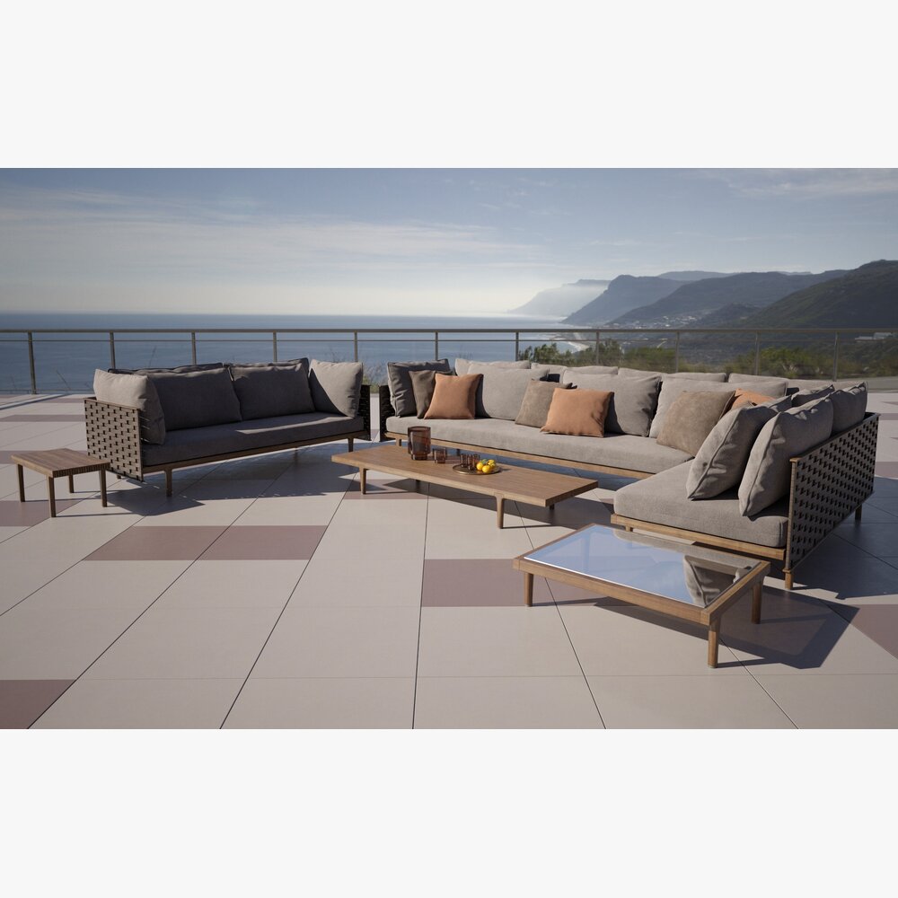 Outdoor Furniture 20 3D-Modell