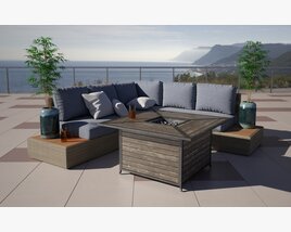 Outdoor Furniture 23 3Dモデル