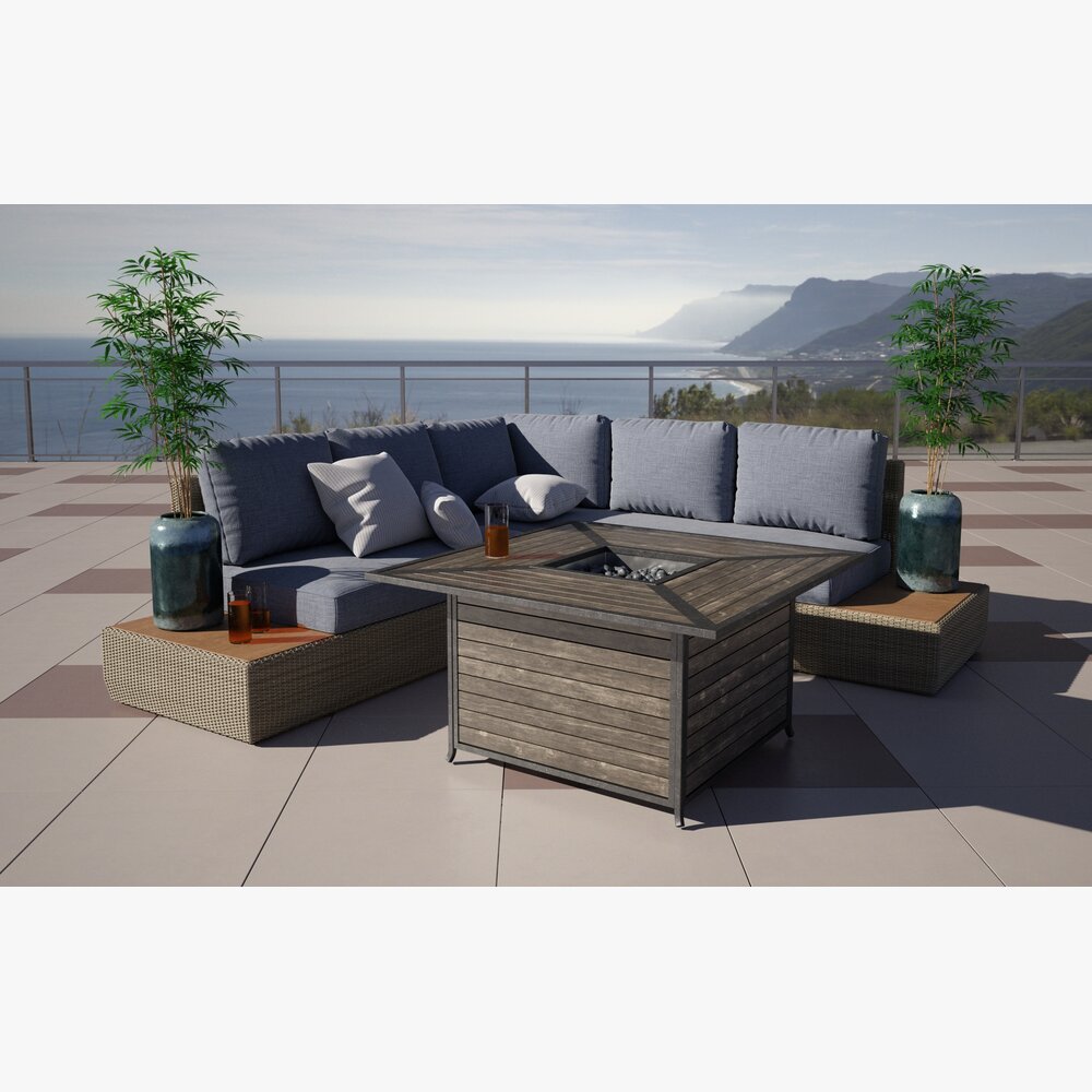 Outdoor Furniture 23 3D-Modell