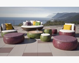 Outdoor Furniture 24 3D-Modell