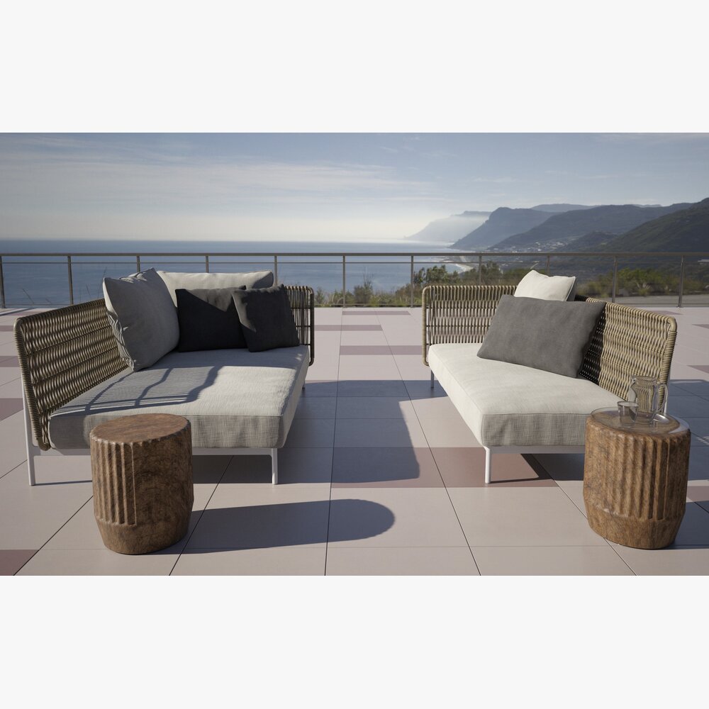 Outdoor Furniture 27 3D-Modell