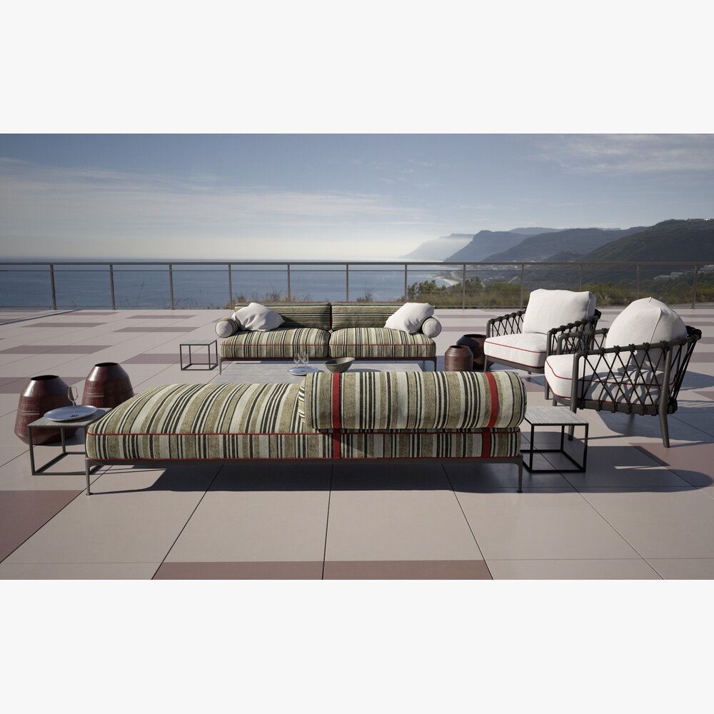 Outdoor Furniture 35 3D-Modell