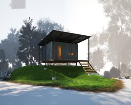 House 04 Modèle 3D