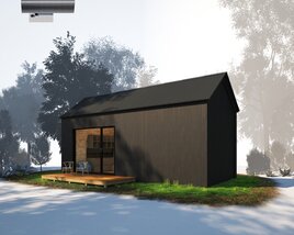 House 09 3D 모델 