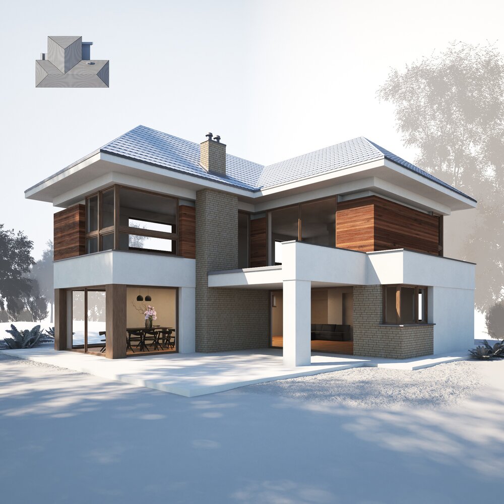 House 17 3D 모델 