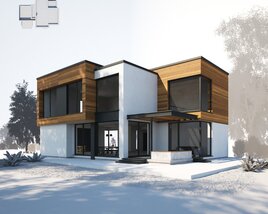 House 22 Modello 3D
