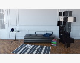Living Room Set 13 3D 모델 