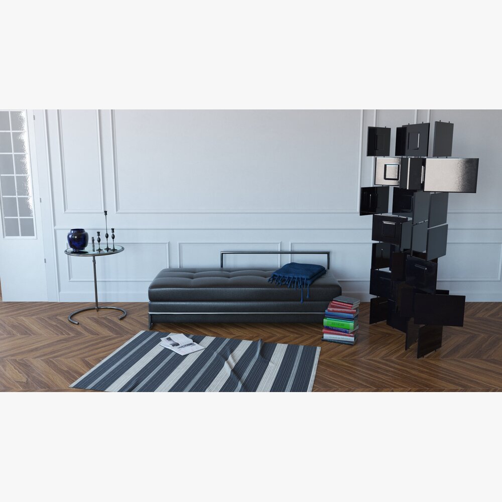 Living Room Set 13 3D model