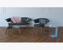 Living Room Set 16 3D модель