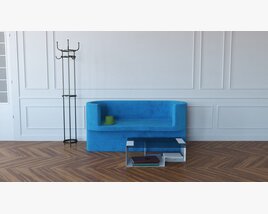 Living Room Set 25 3D-Modell