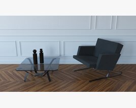 Living Room Set 26 3D-Modell