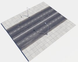 Modular Road 08 3Dモデル