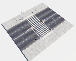 Modular Road 10 3Dモデル