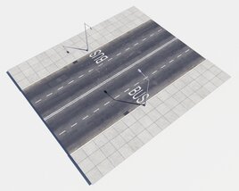 Modular Road 13 3Dモデル