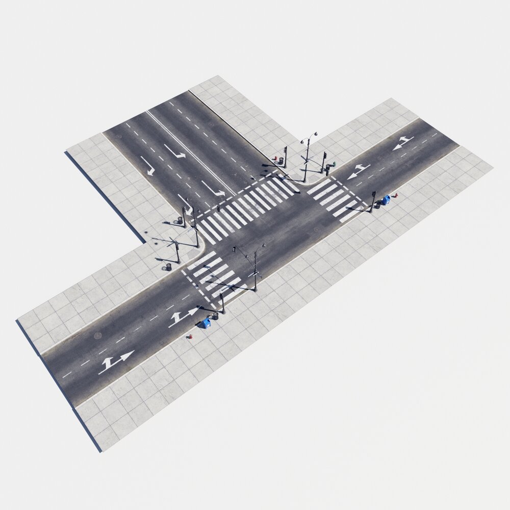 Modular Road 29 3Dモデル