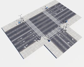 Modular Road 39 3Dモデル