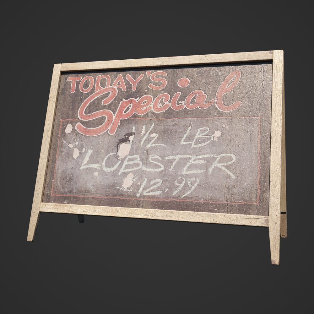Advertising Stand 04 3D model