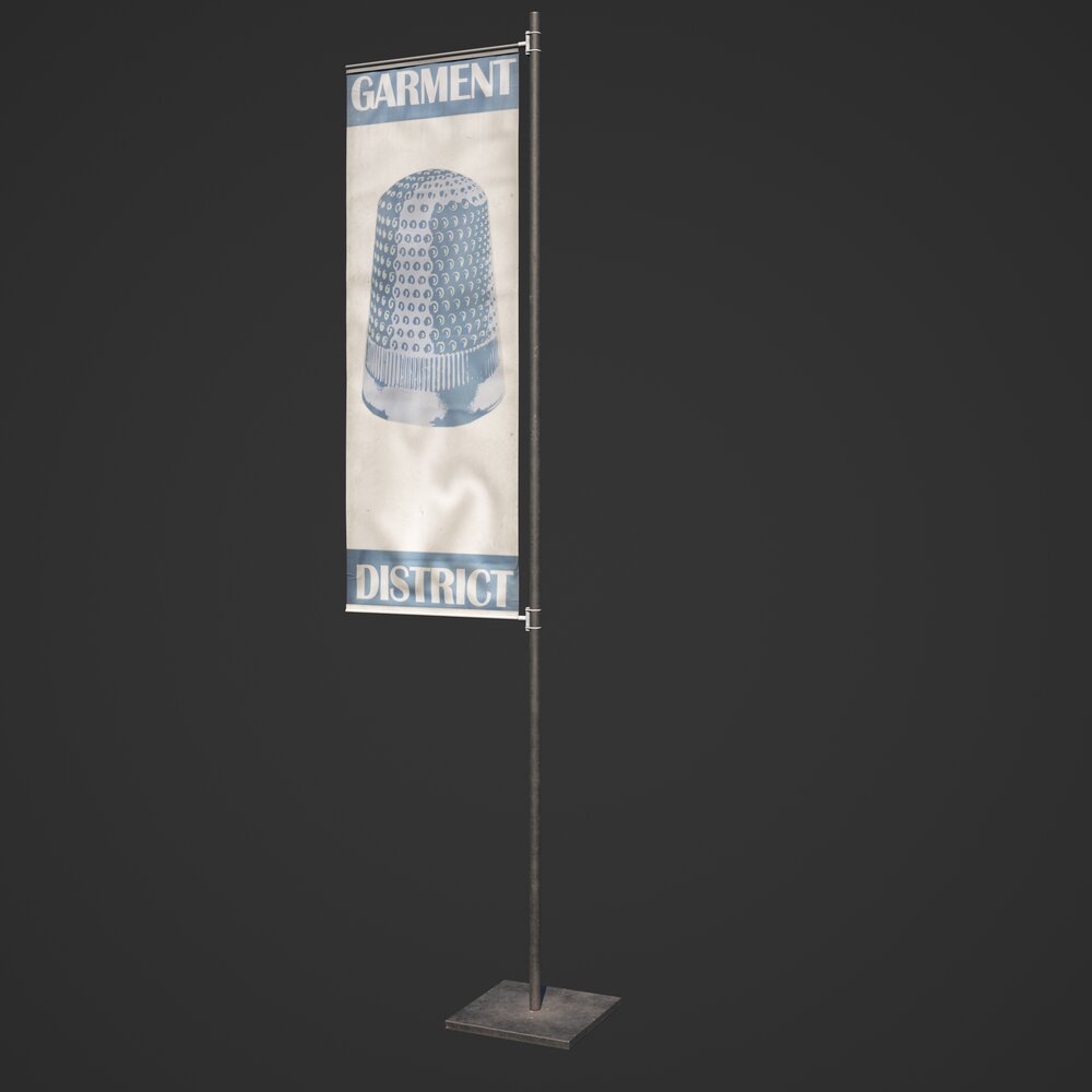 Poster Stand 03 Modelo 3D