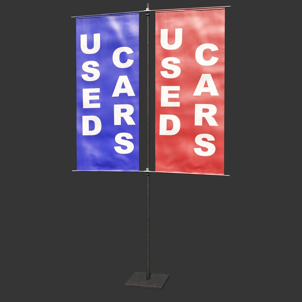 Poster Stand 04 Modelo 3D