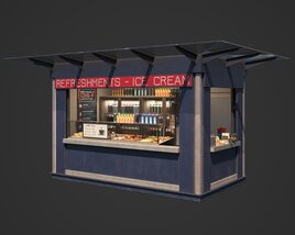 Kiosk 3Dモデル