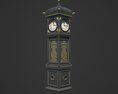 Street Clock 3Dモデル
