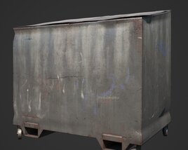 Garbage Container 03 Modello 3D