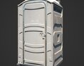 Portable Toilet 02 3d model