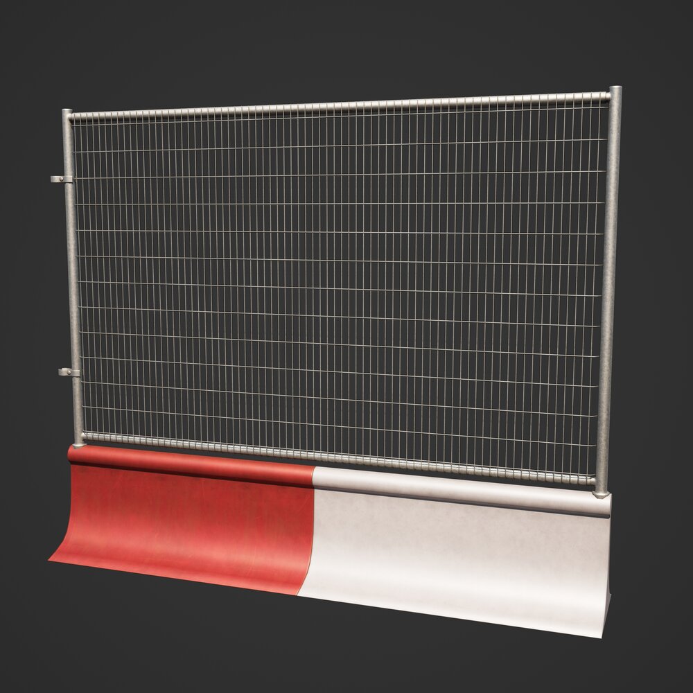 Fence 03 3D-Modell